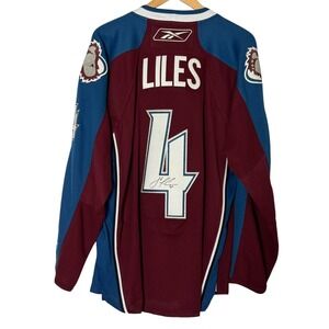Reebok NHL Jersey Colorado Avalanche #4 John-Michael Liles Large